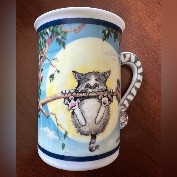 Danbury Mint Comical Cats Porcelain Collector Mugs Gary Patterson 6 mugs - Picture 2 of 15